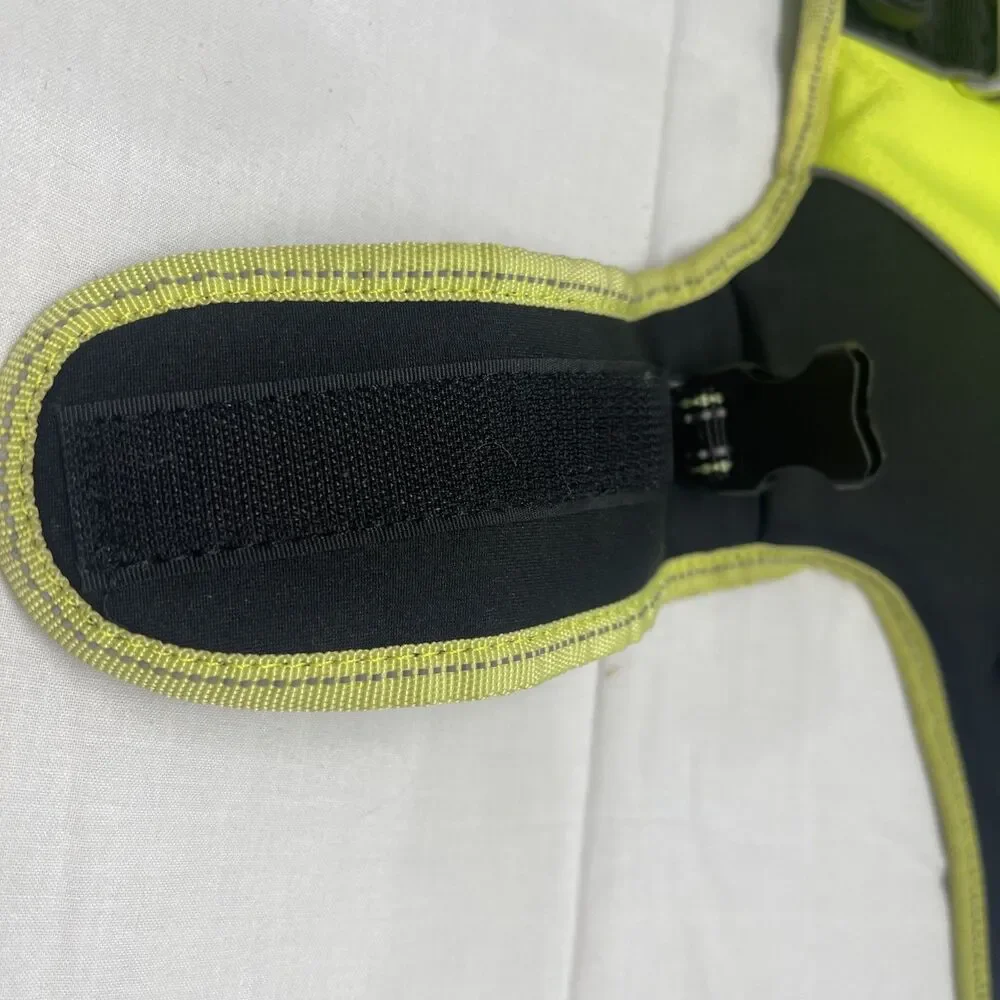 Arcadia Trail High Visibility Dog Life Jacket Flotation Aid Green SZ Medium EUC